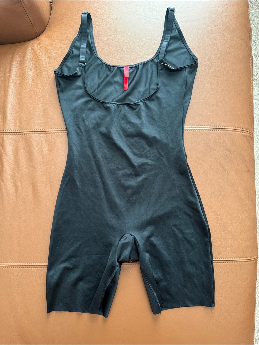 Women's Spanx Open Bust Black Shapewear Bodysuit